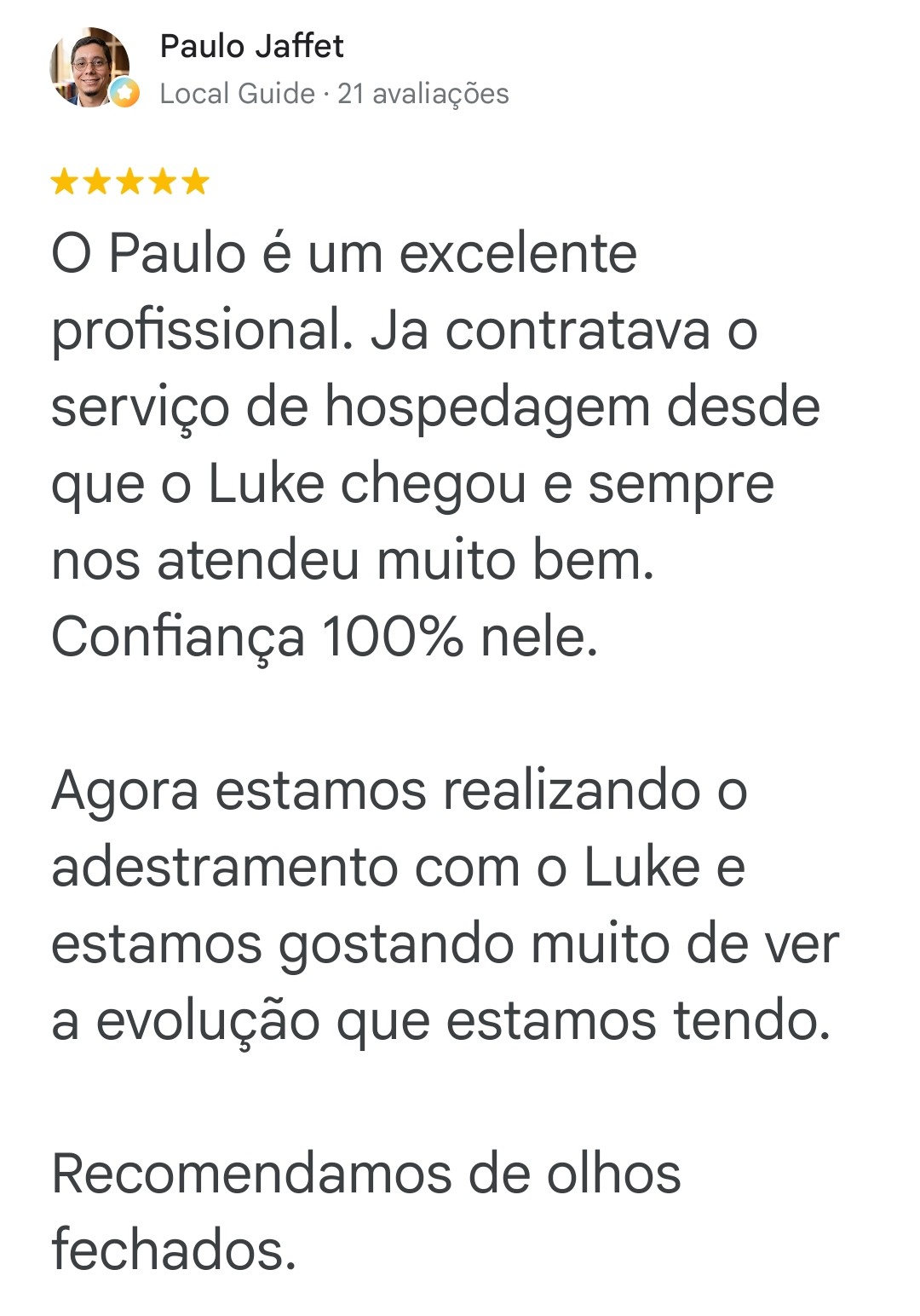Depoimento de Paulo Jaffet